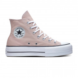 CONVERSE, Chuck taylor all star lift canvaslatform, Pink clay/black/white