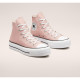 CONVERSE, Chuck taylor all star lift canvaslatform, Pink clay/black/white
