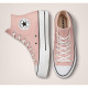 CONVERSE, Chuck taylor all star lift canvaslatform, Pink clay/black/white