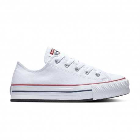 Chuck taylor all star eva lift canvas platform - White/garnet/navy