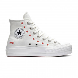 CONVERSE, Chuck taylor all star lift, Vintage white/university red
