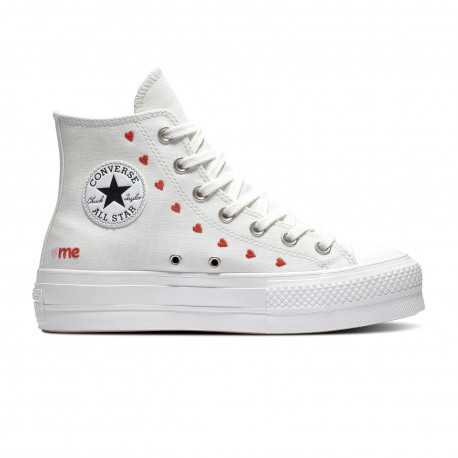 Chuck taylor all star lift - Vintage white/university red