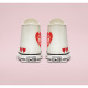 CONVERSE, Chuck taylor all star, Vintage white/university red