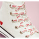 CONVERSE, Chuck taylor all star, Vintage white/university red