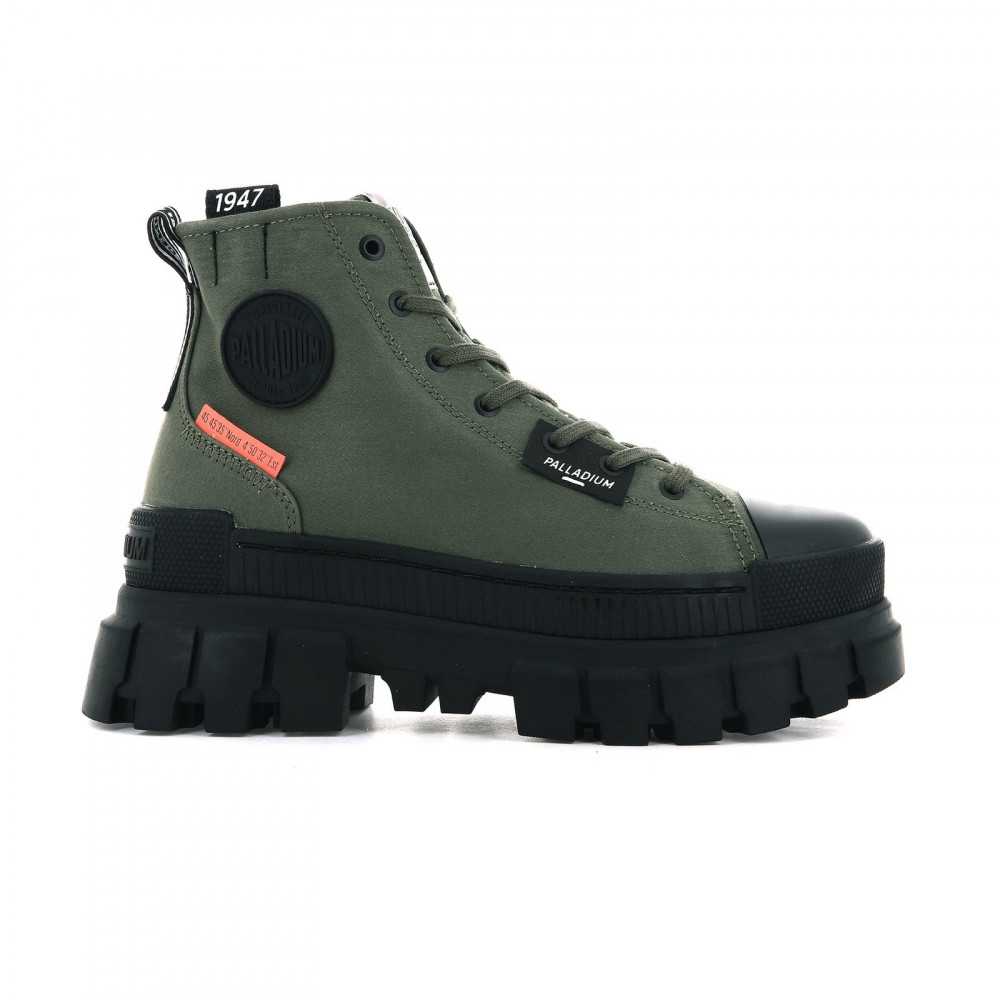 PALLADIUM Revolt Hi Tx Olive Night Suffern