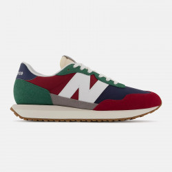 NEW BALANCE, Ms237 d, Nb scarlet/team forest green