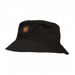 SANTA CRUZ, Classic label bucket hat, Black