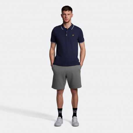 Sweat short - Mid grey marl