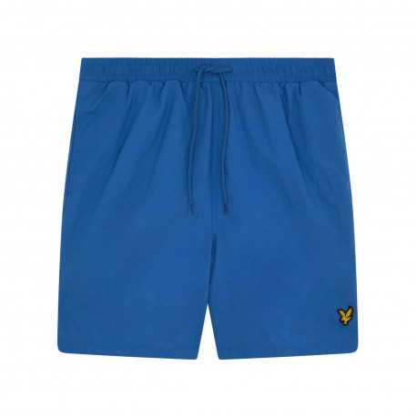 Plain swim short - Spring blue