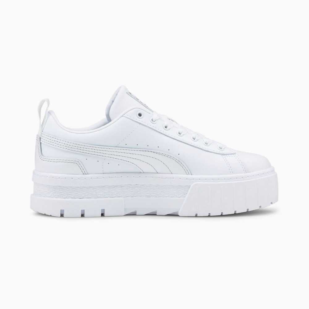 puma mayze glow white