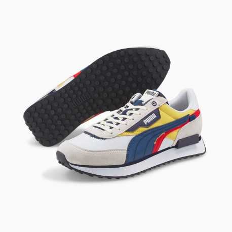 Future rider displaced - Puma white-sailing blue