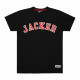 JACKER, College tee, Black