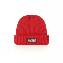 JACKER, Team short beanie, Red