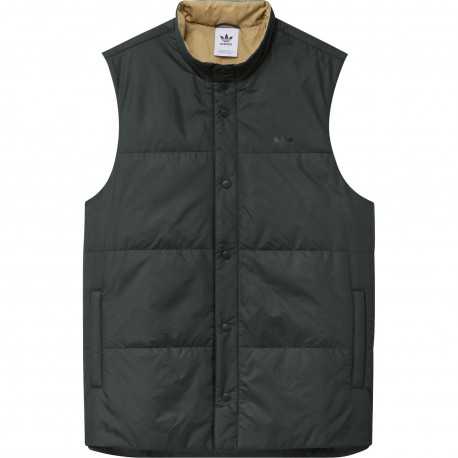 Insulated vest - Shagrn/cardbo/black