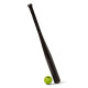 HUF, Accessoire x thrasher ball & bat set, Black