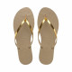 HAVAIANAS, You metallic, Golden sand metallic