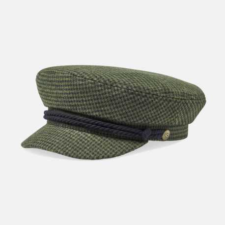 Fiddler cap - Moss/black