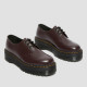 DR. MARTENS, 1461 quad, Burgundy smooth