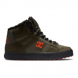 DC SHOES, Pure high-top wc wnt, Dusty olive/orange