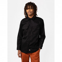 DICKIES, Work shirt ls rec, Black