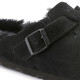 BIRKENSTOCK, Boston vl shearling black, Black