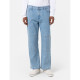 DICKIES, Double knee denim pant, Light wash