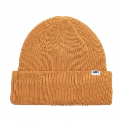 OBEY, Bold organic beanie, Brown sugar