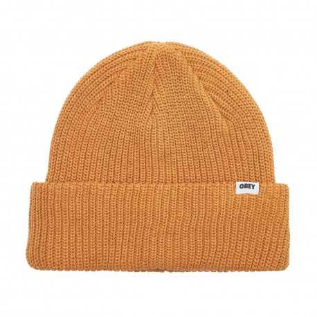 Bold organic beanie - Brown sugar