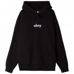 OBEY, Obey lowercase hood, Black