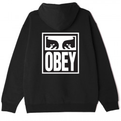 OBEY, Obey eyes icon hood, Black