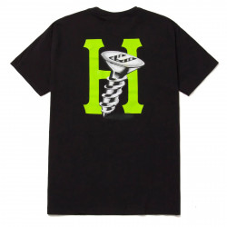 HUF, T-shirt hardware ss, Black