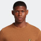 LYLE AND SCOTT, Crew neck lambswool blend jumper, Anniversary gold marl