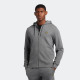 LYLE AND SCOTT, Zip through hoodie, Mid grey marl