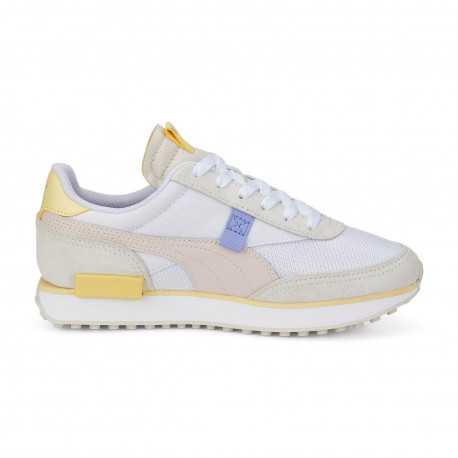 Future rider soft wns - Puma white-vaporous gray