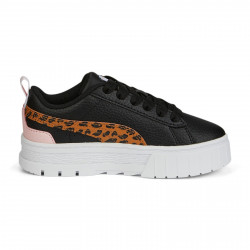 puma mayze black tan