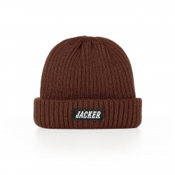 JACKER, Team short beanie, Brown