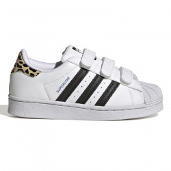 ADIDAS, Superstar cf c, Ftwwht/cblack/blue