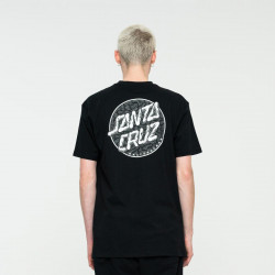 SANTA CRUZ, Alive dot t-shirt, Black