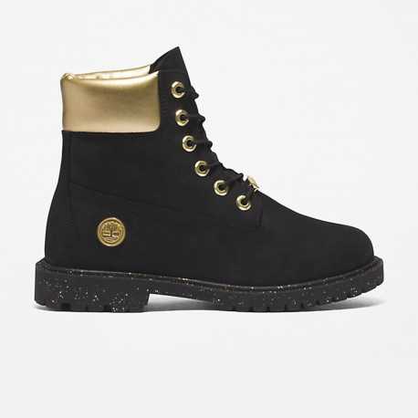 6in heritage boot cupsole - w - Black