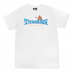 THRASHER, T-shirt gonz thumbs up ss, White