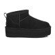 UGG, W classic ultra mini platform, Blk