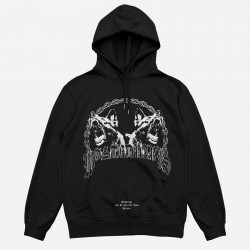 WASTED, Hoodie unleashed, Black