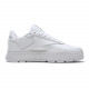 REEBOK, Club c double geo, Ftwwht/seagry/silvmt