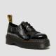 DR. MARTENS, 1461 quad, Tc black distressed patent