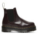 DR. MARTENS, 2976 quad, Burgundy smooth