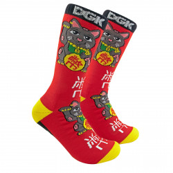 DGK, Socks good luck crew, Red