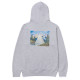 HUF, Sweat discover nature hood, Athletic heather