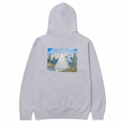 HUF, Sweat discover nature hood, Athletic heather