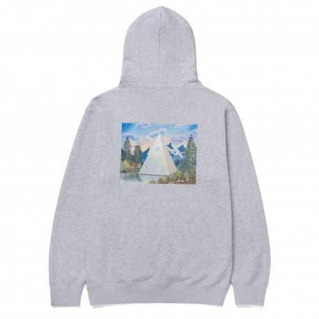 Sweat discover nature hood - Athletic heather