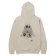 HUF, Sweat tangled webs tt hood, Sand